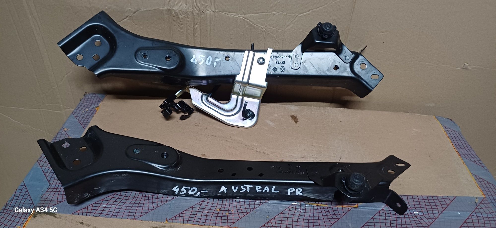 Wzmocnienie pasa przedniego renault austral 1.3