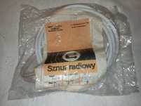 Sznur kabel radiowy Elton 1980 PRL nieotwierany Nowy
