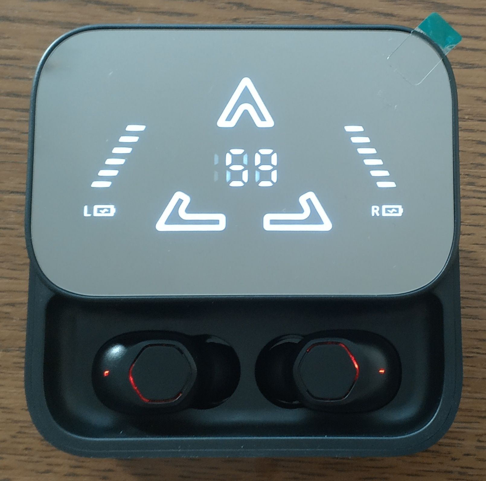 [2szt.] Słuchawki bezprzewodowe bluetooth BT douszne i naruszone.