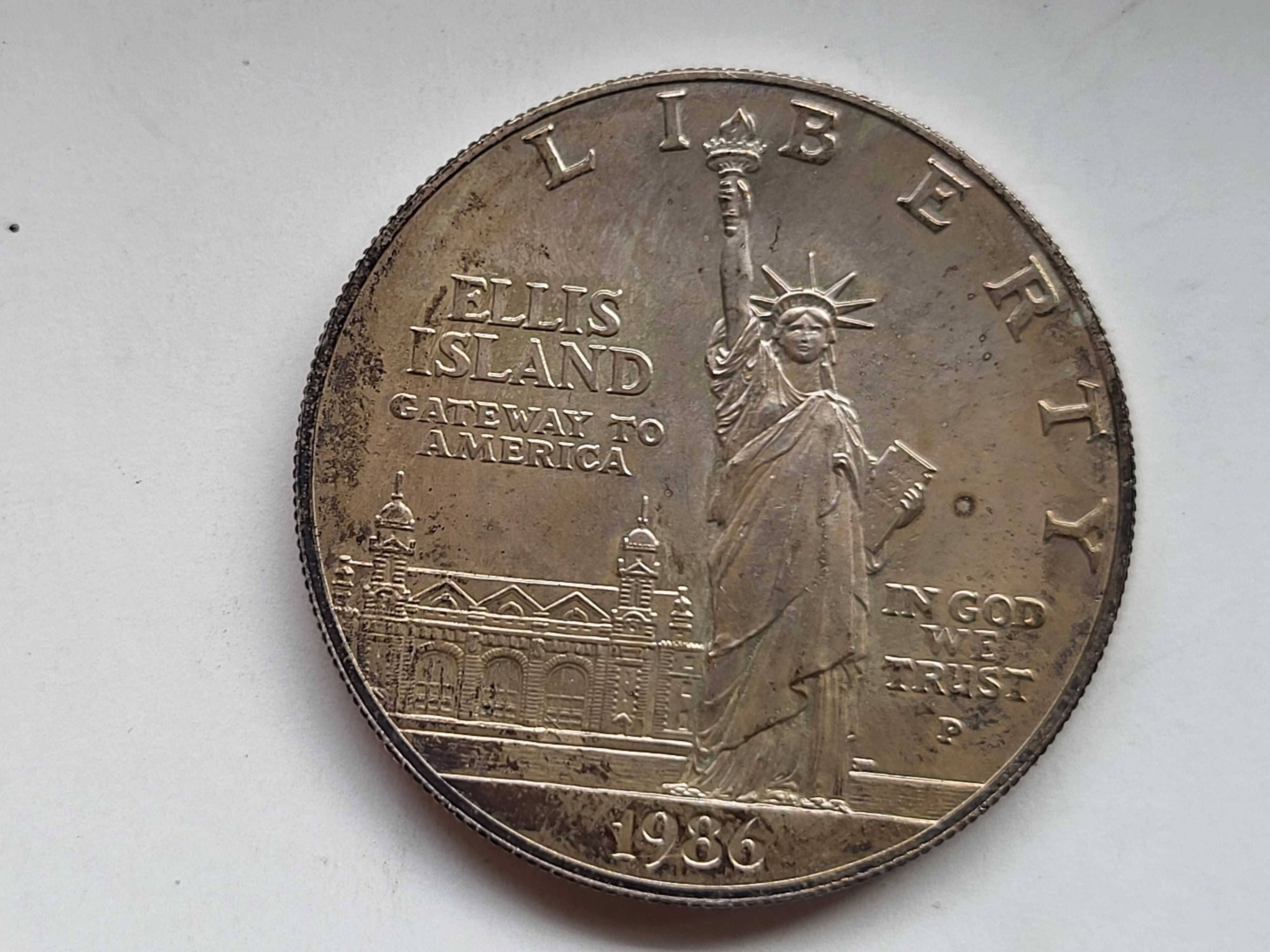 5 x 1 dolar USA srebrna moneta