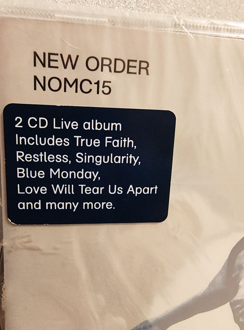 Płyta CD album 2 szt New Order nomc 15