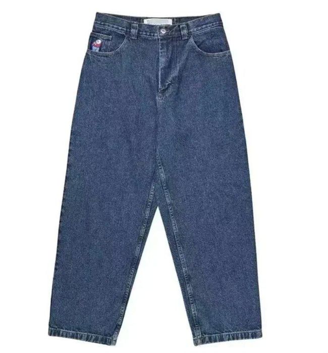 Джинси сині біг бой sk8