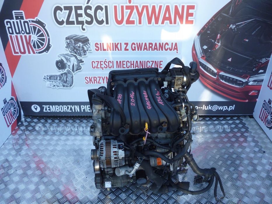 SILNIK NISSAN QASHQAI 2.0 16V MR20 136 TYS