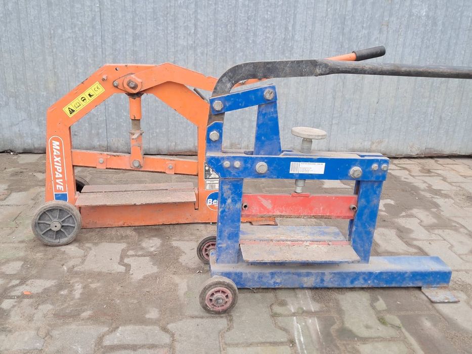 Gilotyna do kostki brukowej, bruki