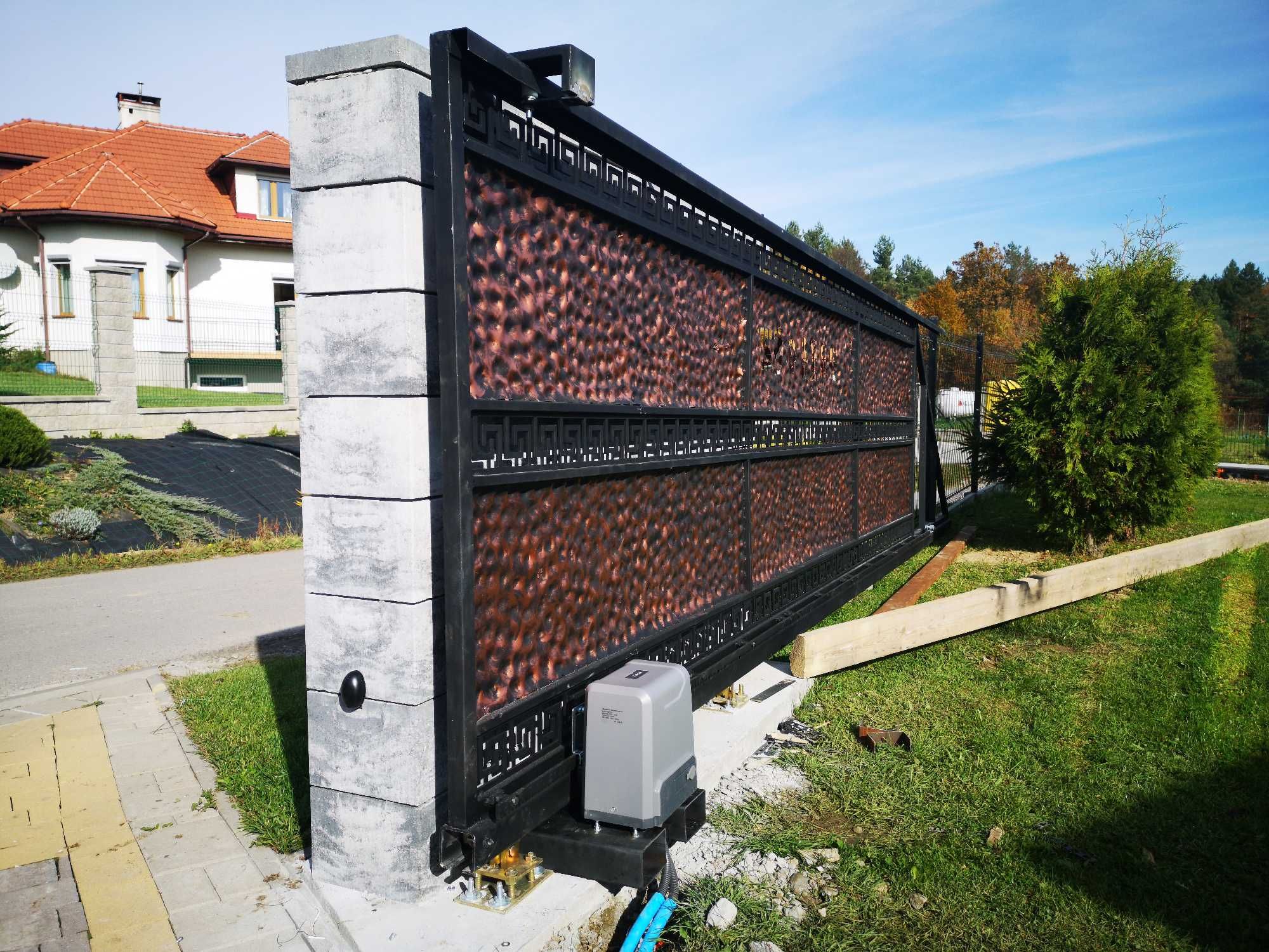 Mocny automat / napęd do przesuwnej bramy 1000kg - MONTAŻ GRATIS