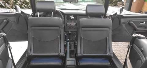 Fotele  kubełkowe Audi 80 cabrio kabrio