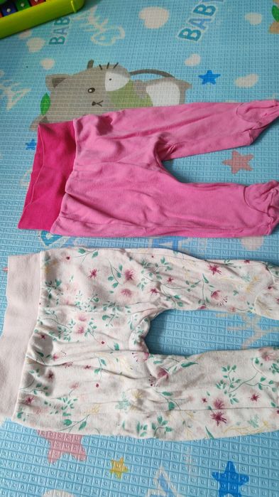 Spodnie do spania rozmiar 68 ,3-6 miesięcy