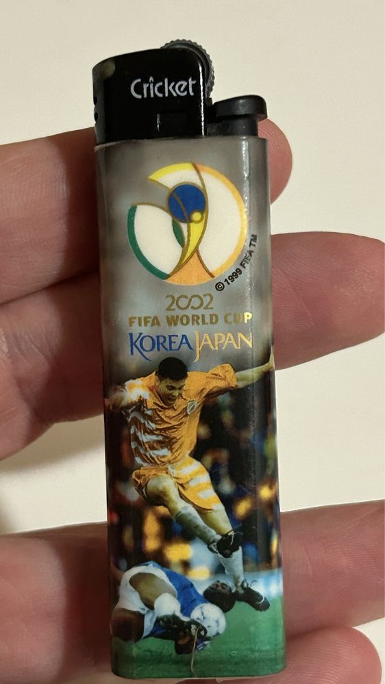 Isqueiro do mundial de 2002 Coreia Japão world cup