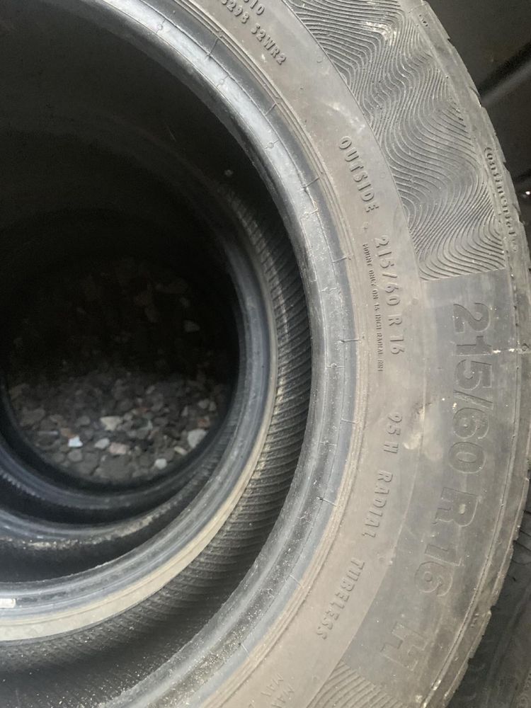 215/60/16 continental 4шт(300гр шт)