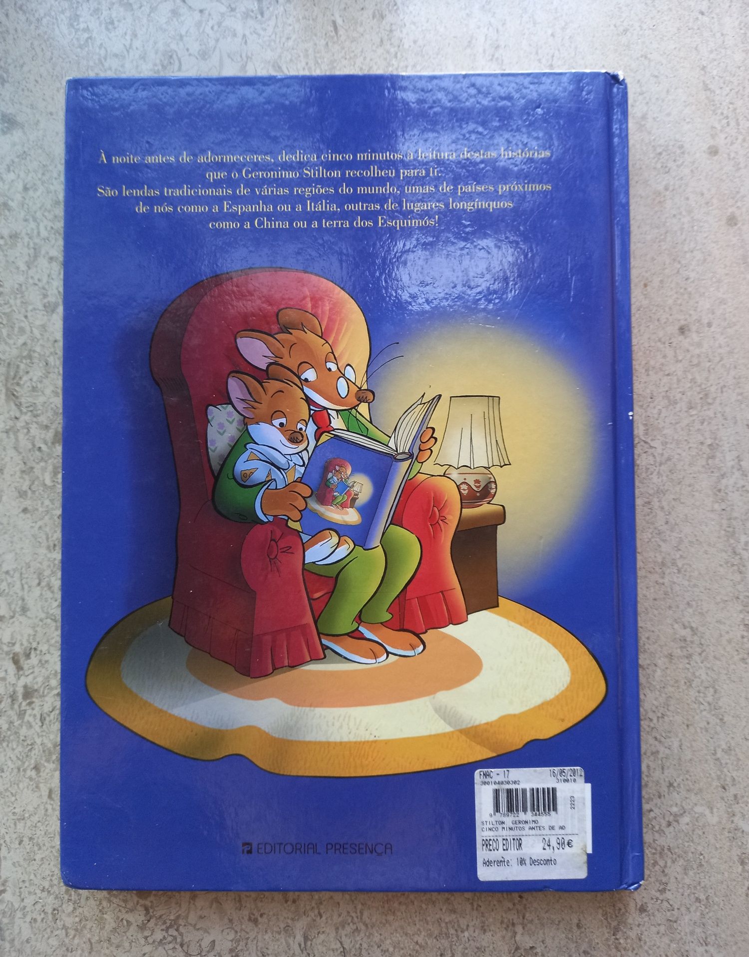 Cinco Minutos Antes de Adormecer, Geronimo Stilton