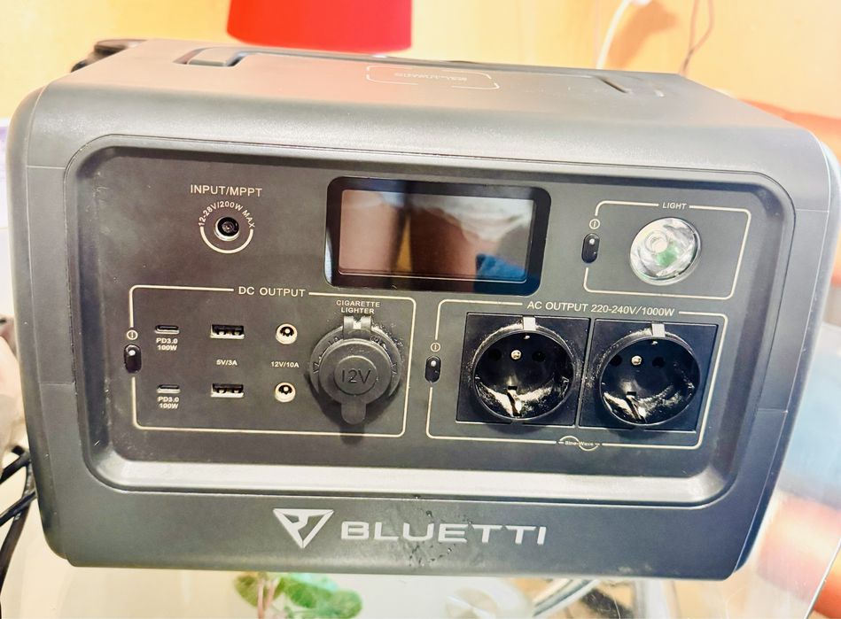 Bluetti EB70 – Портативна електростанція | 716 Вт·год | 1000 Вт