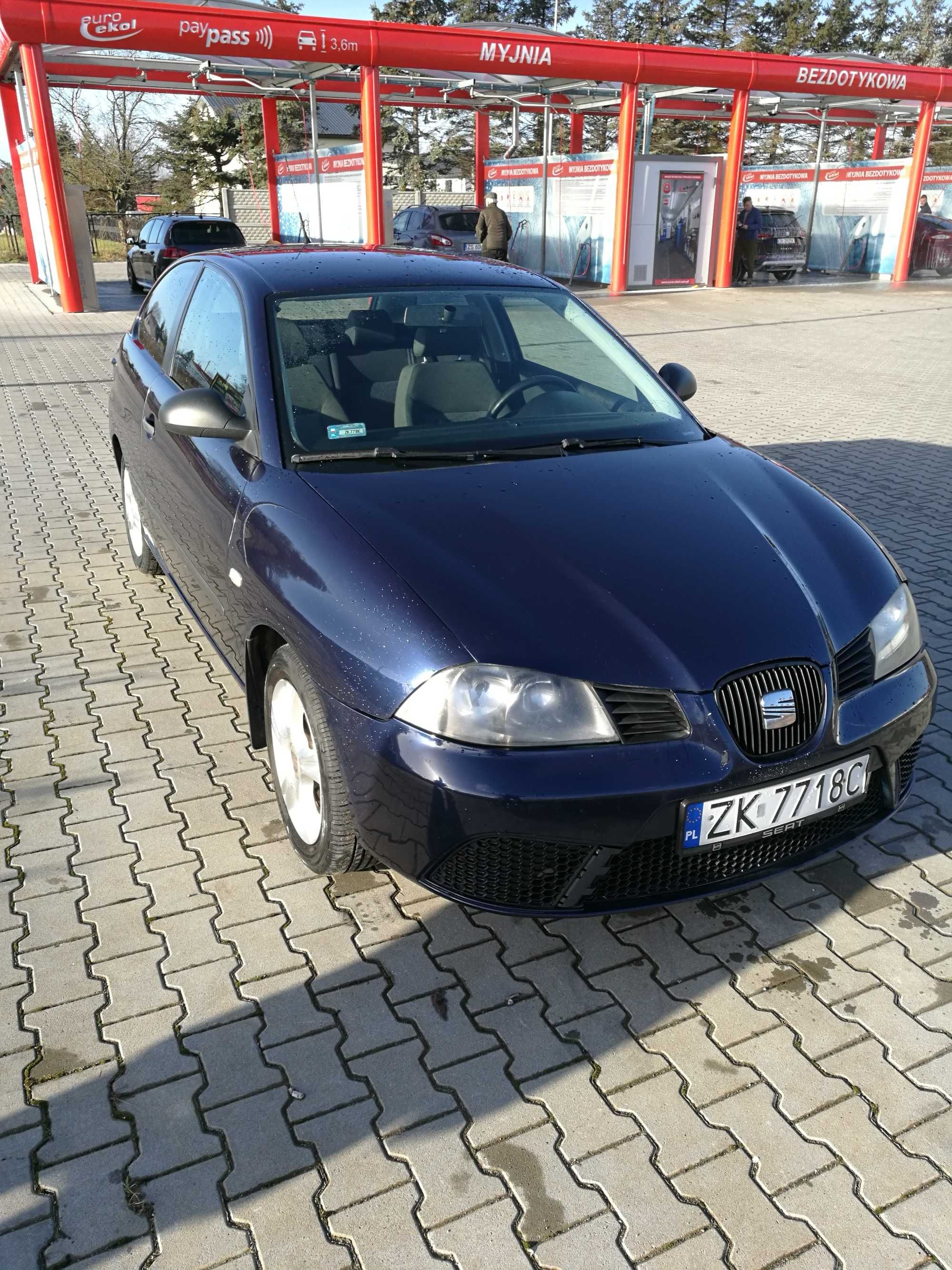 Seat Ibiza 1,4 2006r 86KM Niski przebieg