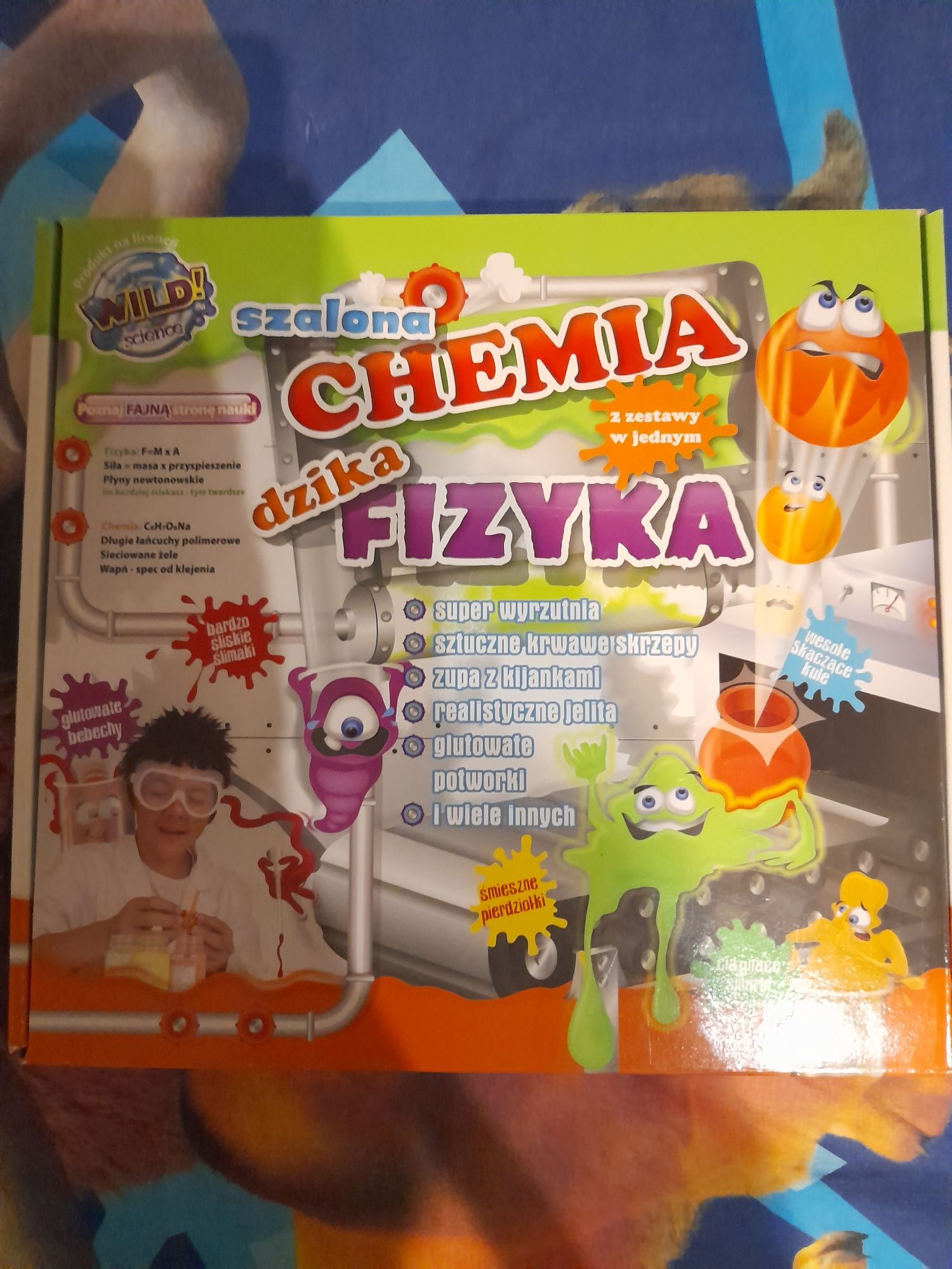 Gra edukacyjna Szalona chemia, dzika fizyka