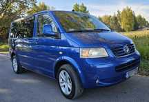 Volkswagen Multivan 2.5 TDi 175KM - Zadbany i doinwestowany - Hak , 2x przesuwne drzwi