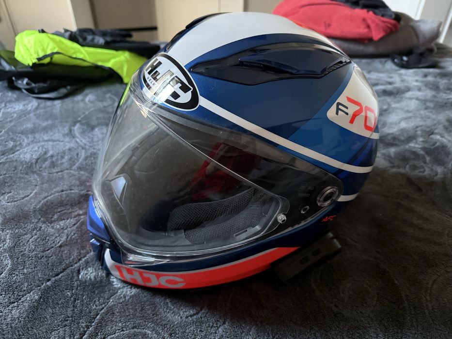 Hjc f70 com auricular