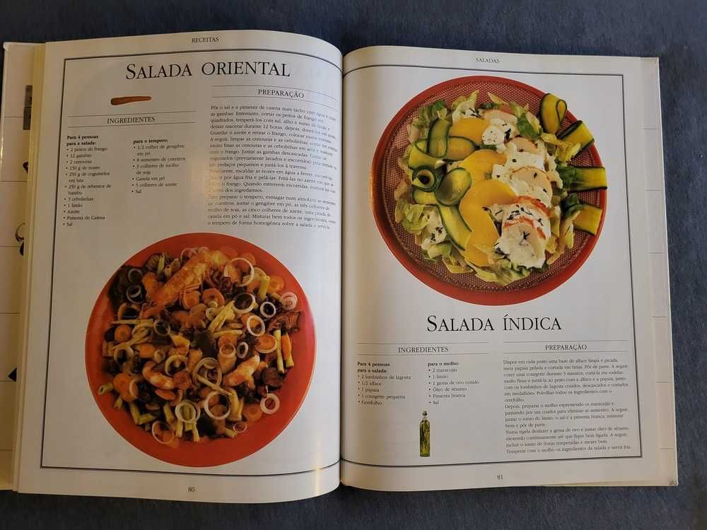 Livro Acepipes e Saladas