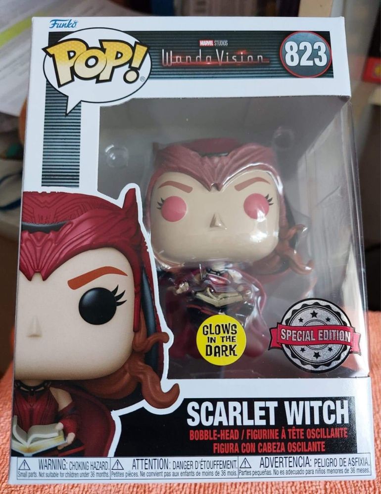 Funko POP! Scarlet Witch 823 GITD SPECIAL EDITION