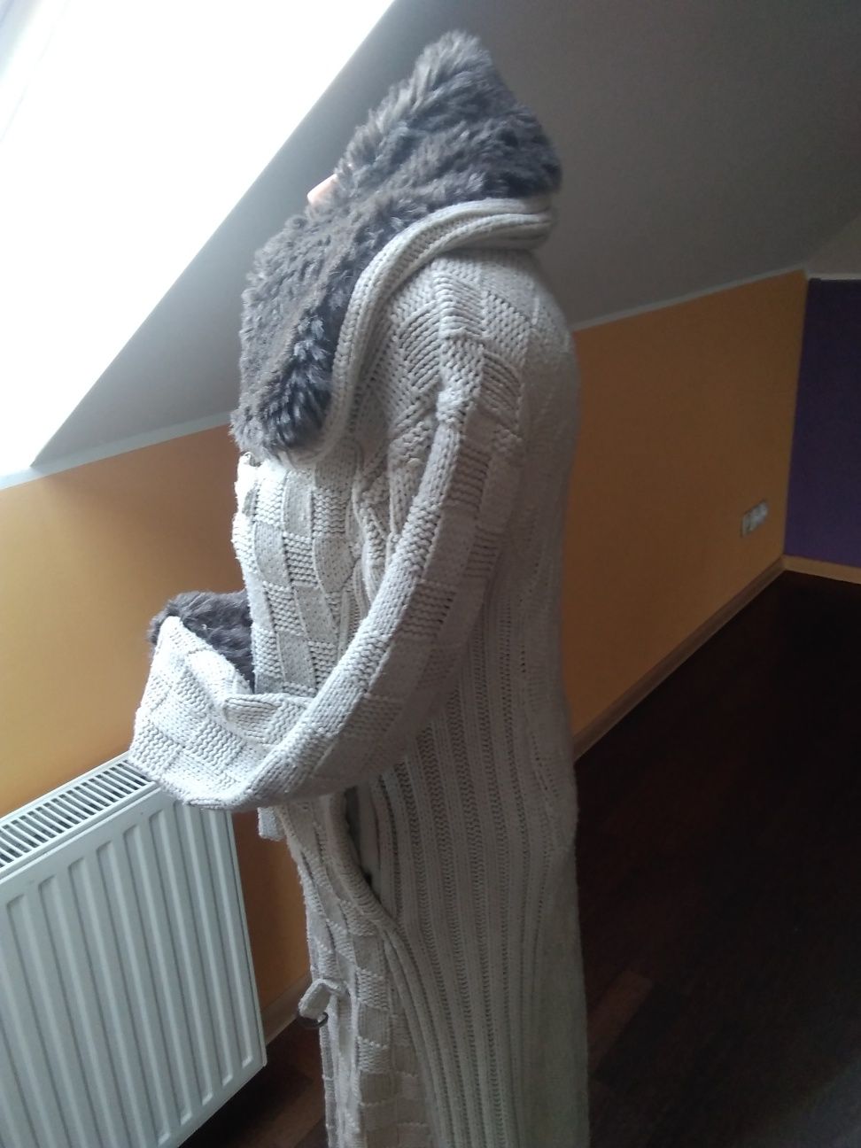 Sweterek sweter płaszcz