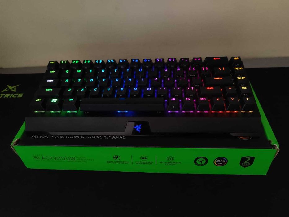Teclado Gaming RAZER Blackwidow V3 Mini (Wireless - Mecânico )