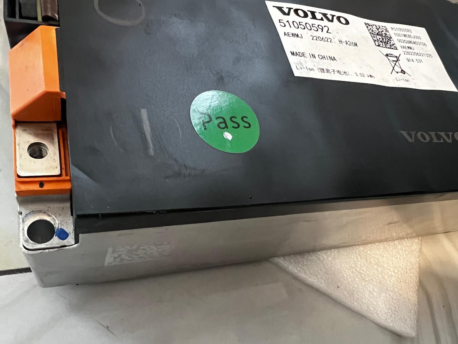 Akumulator bateria volvo 4s1p li-ion 3,02kWh catle