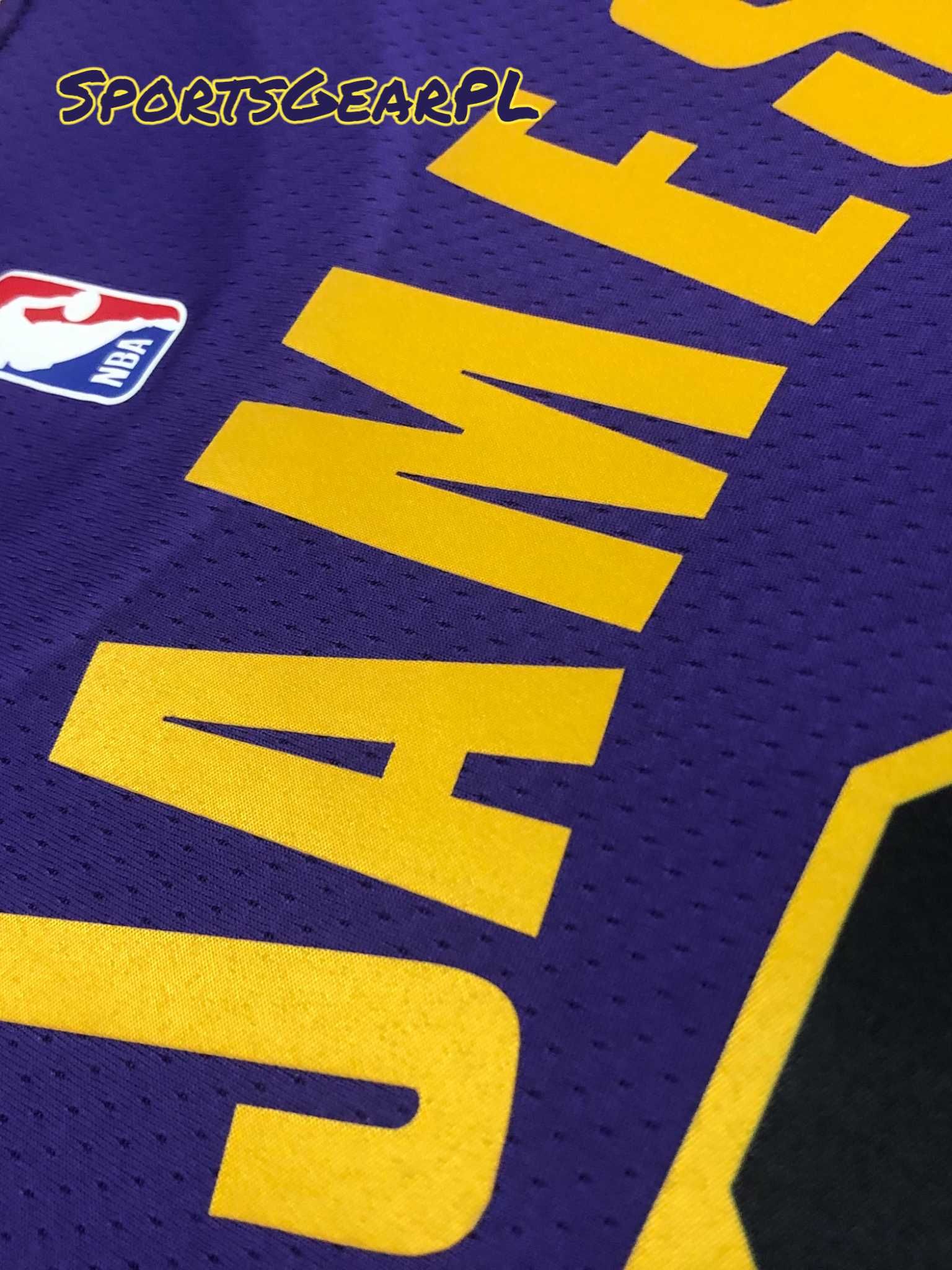 LeBron JAMES Koszulka NBA STATEMENT Los Angeles Lakers NIKE Rozmiar L
