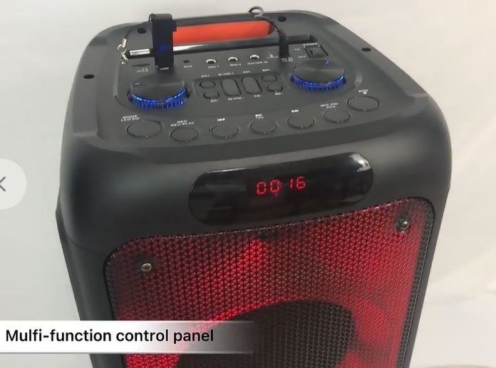 Беспроводная акустика с микрофоном мощность 2000W блютуз колонка.