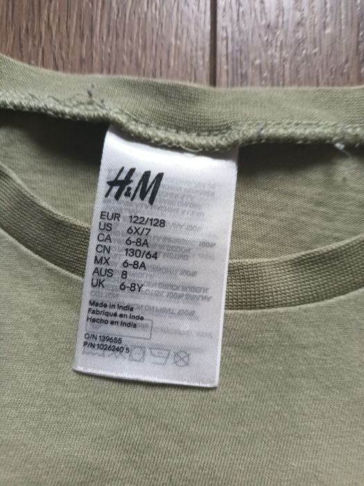 Zestaw 3 piżamek H&M 122/128
