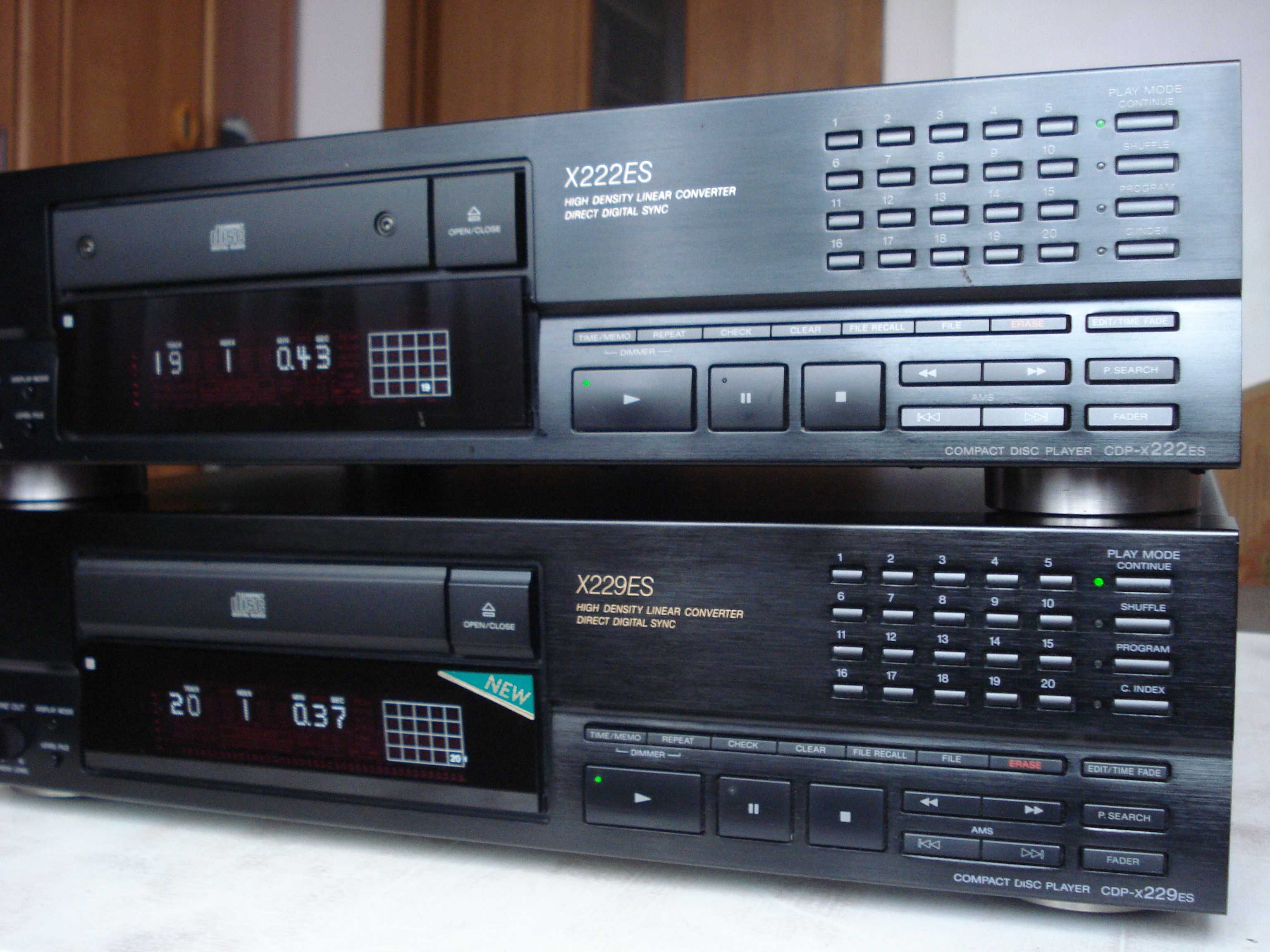CD-програвач "Sony" CDP-X33ES, CDP-X222ES