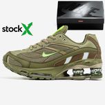 Мужские кроссовки Nike Shox Ride 2 SP x Supreme Olive. Размеры 40-45