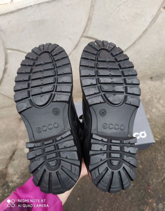 Ecco 30 чоботи на дівчинку зимові сапоги теплі ботинки взуття ессо