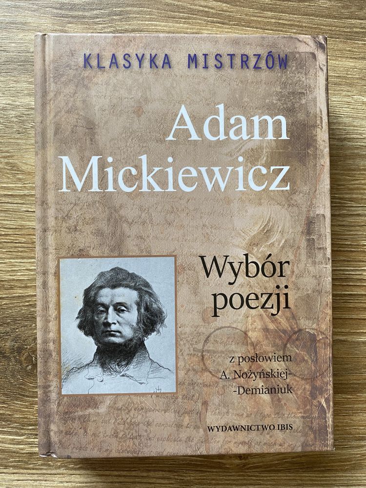 Adam Mickiewicz wybór poezji