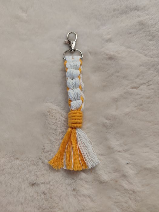 Porta chaves macramé