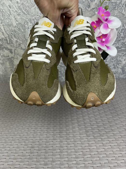 New Balance кроссовки 42 размер спортивные хаки оригинал