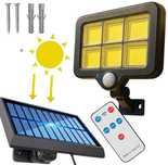 2 x Lampa Solarna z Czujnikiem Ruchu kabel 480cm Pilot 800lm