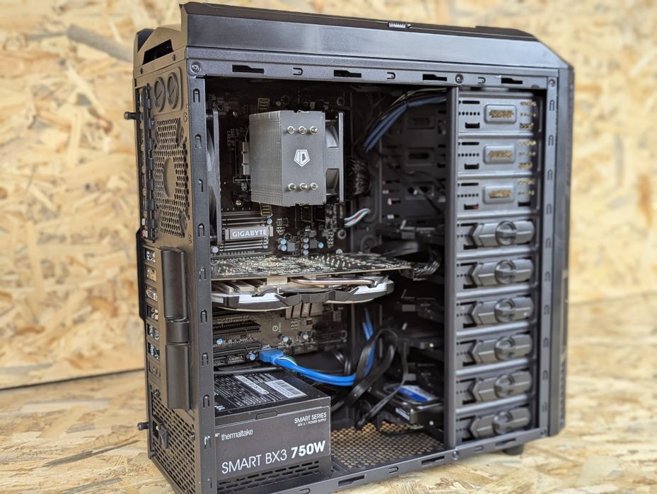 8-ми ядерний компютер для ігор та роботи, fx8350, rx580, ssd128gb,hdd