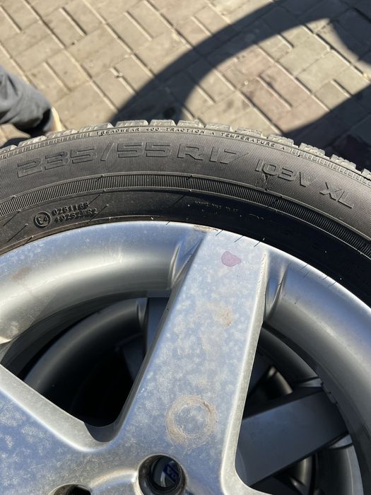 4x opony zimowe zima 235/55 r17 103v xl 7,70mm Nokian