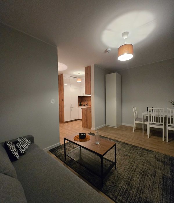 Jasne studio z balkonem - Bright studio with a balcony - 24,75 m2/sqm