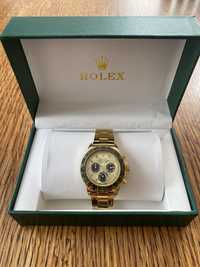 Rolex Daytona Gold zegarek nowy zestaw