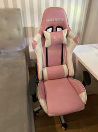 Cadeira gaming rosa