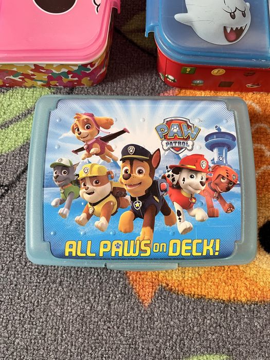 3x Śniadaniówka : Minnie, Mario, Psi Patrol