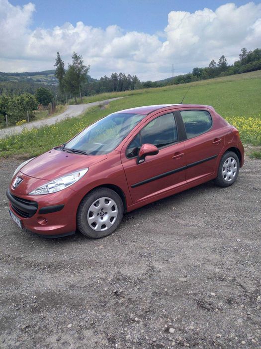 Peugeot 207 Piekny kolor bordo-perla