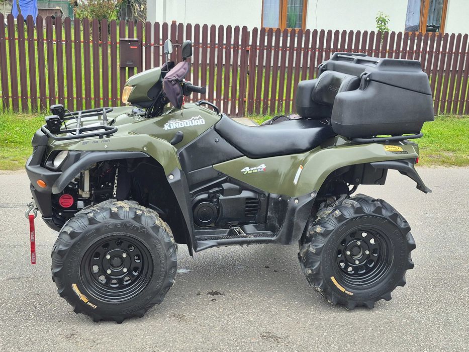 Bardzo Fajny Quad Suzuki Kingquad 700 4x4 wciagarka Homologacja