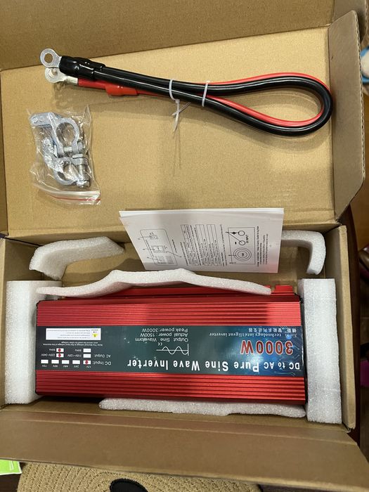 Інвертор 12V-220 EASUN Jin Si 3000W AC/DС (Чиста синусоїда, 3000Вт)