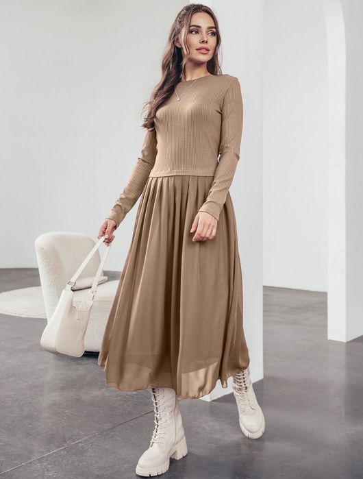 Сукня шифон + трикотаж, 44розмір, Dressa