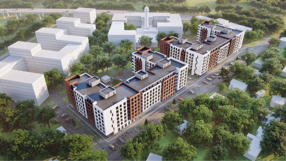 Простора трикімнатна квартира в ЖК Central City від забудовника
