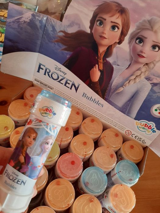 Tubo Bolinhas de Sabão Frozen - Novos