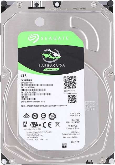 Жёсткий диск Seagate  4 TB (4000 Гб)