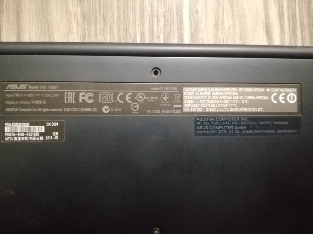 Ноутбук Asus нетбук