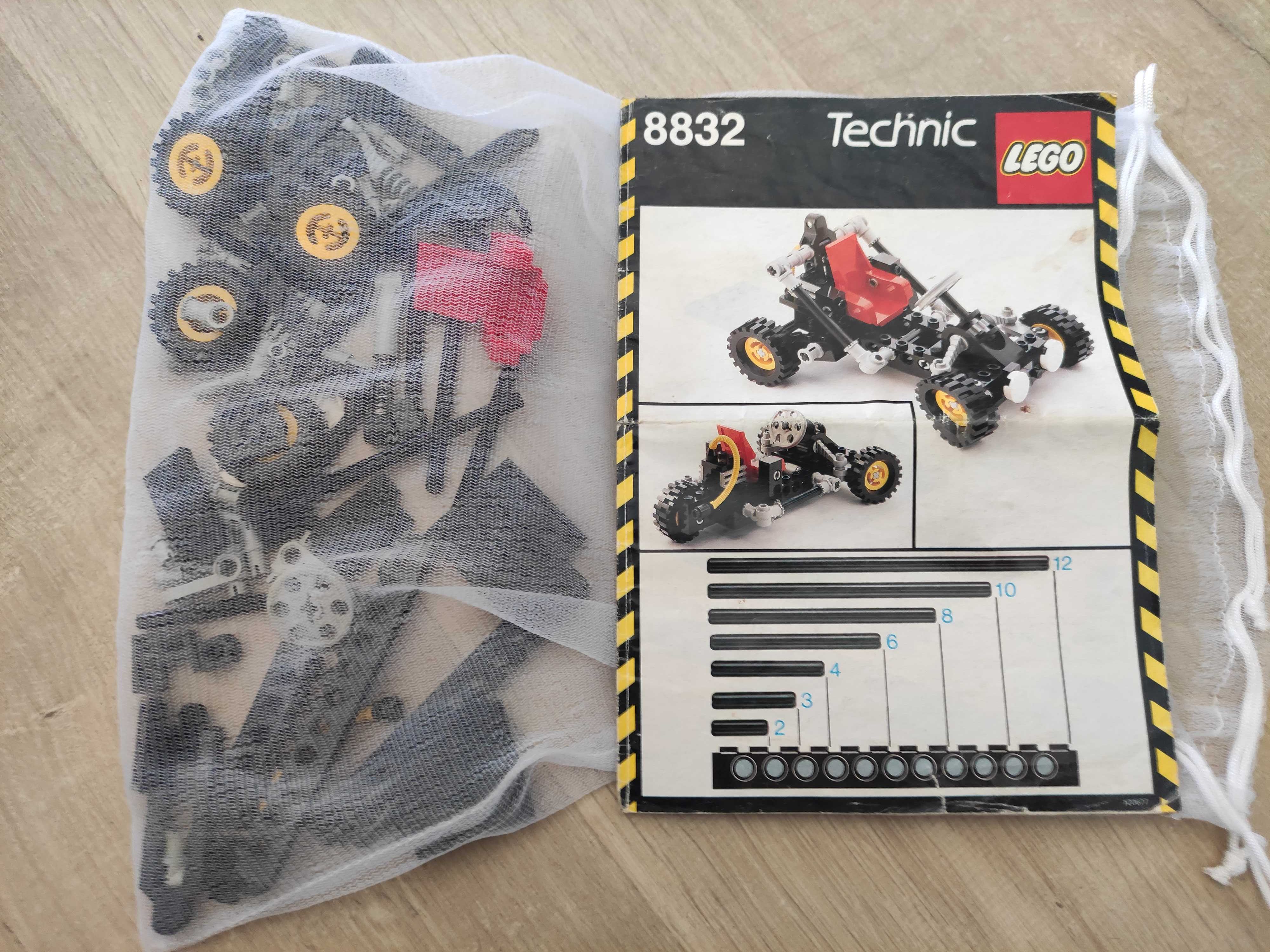 LEGO technic 8832 Roadster komplet instrukcja