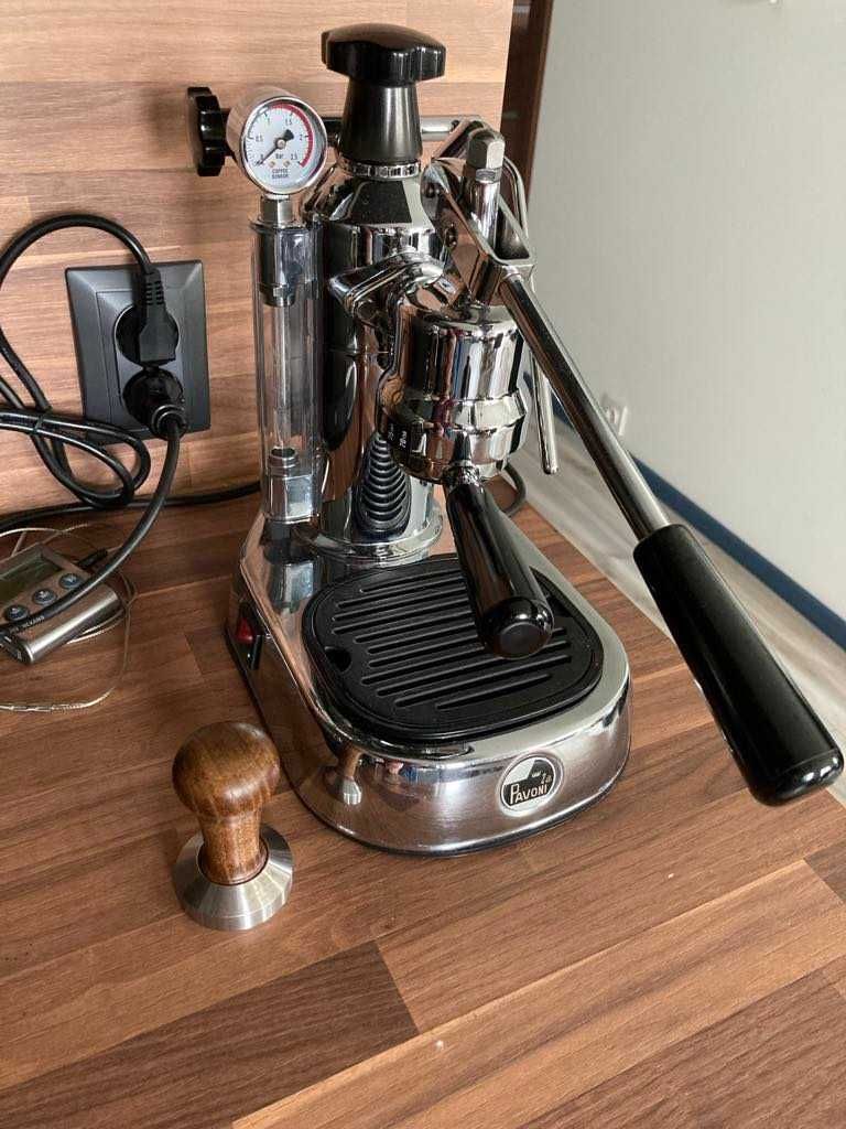 Ekspres dźwigniowy La Pavoni Europiccola 2010 + dodatki coffee-sensor